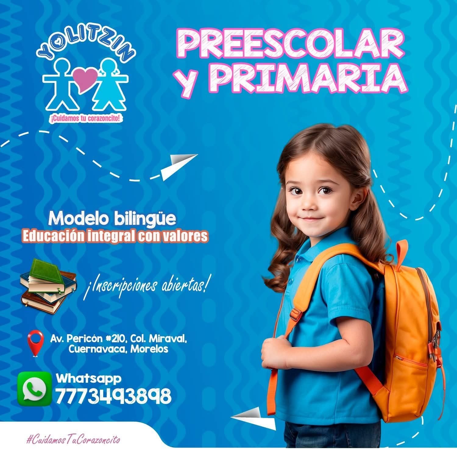 Promocional Yolitzin modelo bilingüe